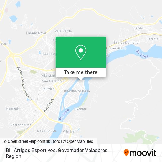 Bill Artigos Esportivos map