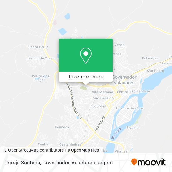 Igreja Santana map
