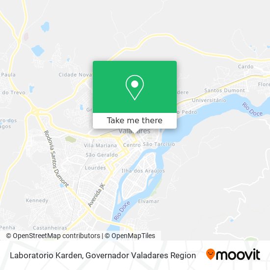 Laboratorio Karden map