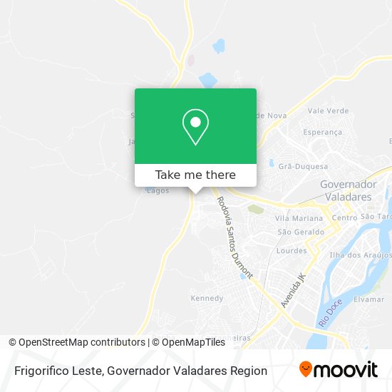 Frigorifico Leste map