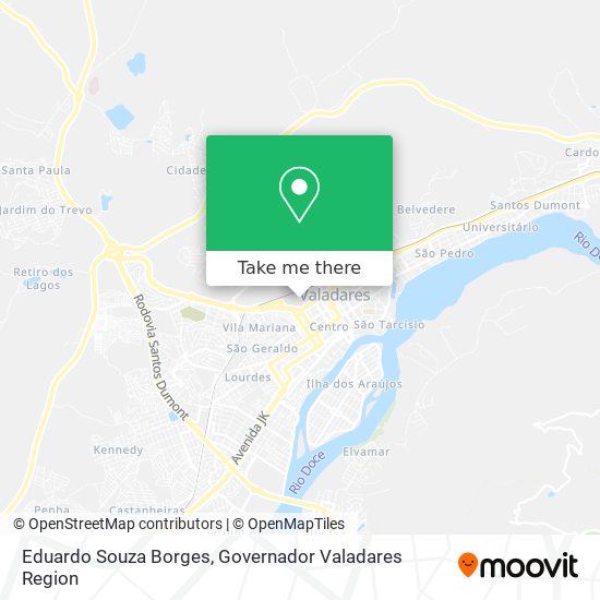 Eduardo Souza Borges map