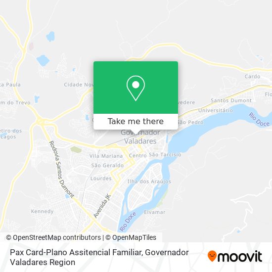 Pax Card-Plano Assitencial Familiar map