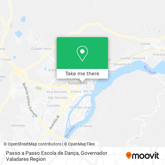 Passo a Passo Escola de Dança map