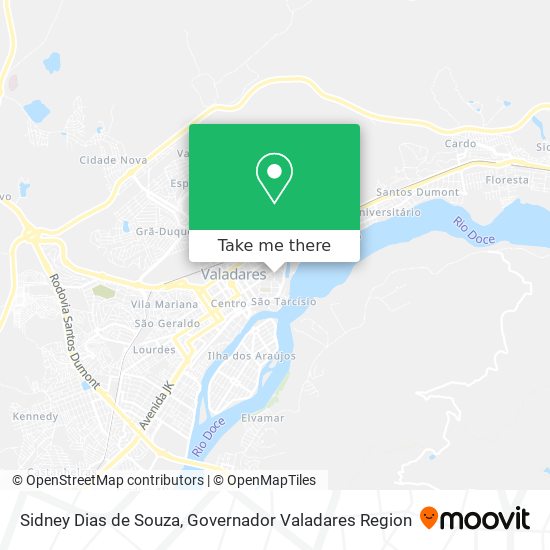Sidney Dias de Souza map