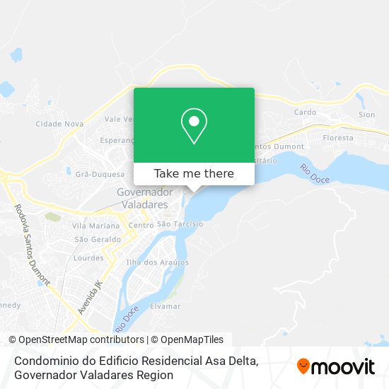 Condominio do Edificio Residencial Asa Delta map