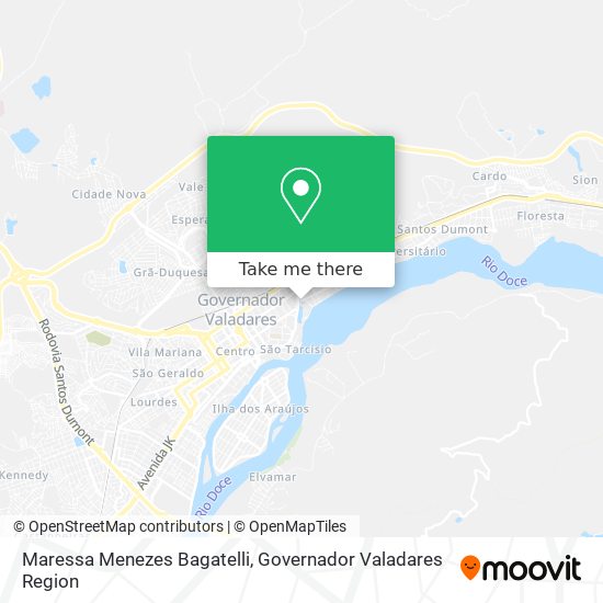 Maressa Menezes Bagatelli map