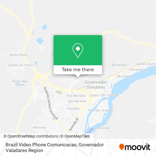 Brazil Video Phone Comunicacao map