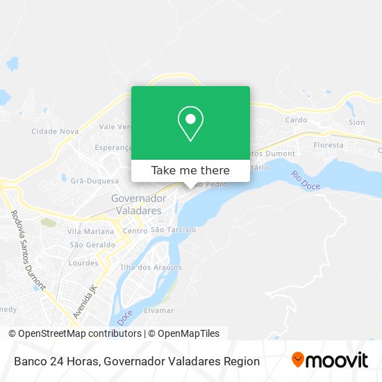 Banco 24 Horas map