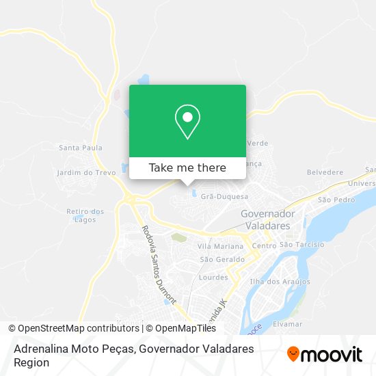 Adrenalina Moto Peças map