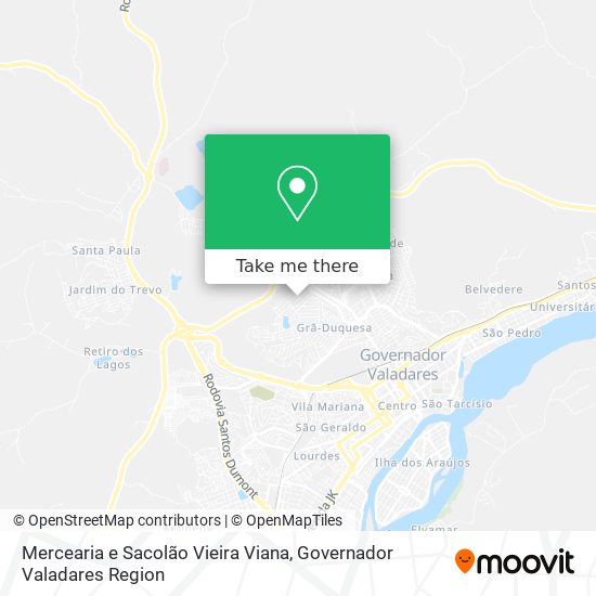 Mercearia e Sacolão Vieira Viana map