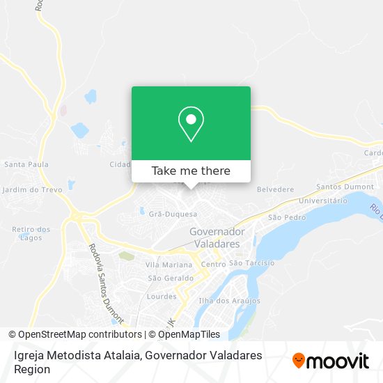 Igreja Metodista Atalaia map