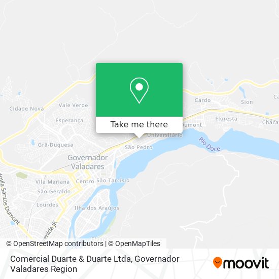 Comercial Duarte & Duarte Ltda map