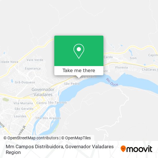 Mm Campos Distribuidora map