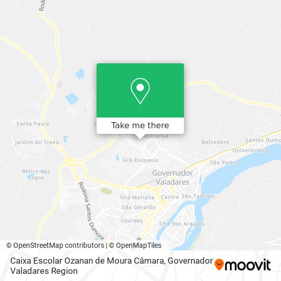 Mapa Caixa Escolar Ozanan de Moura Câmara