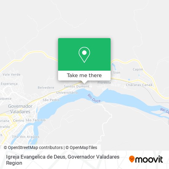 Igreja Evangelica de Deus map