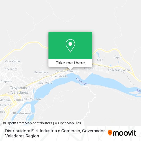 Distribuidora Flirt Industria e Comercio map