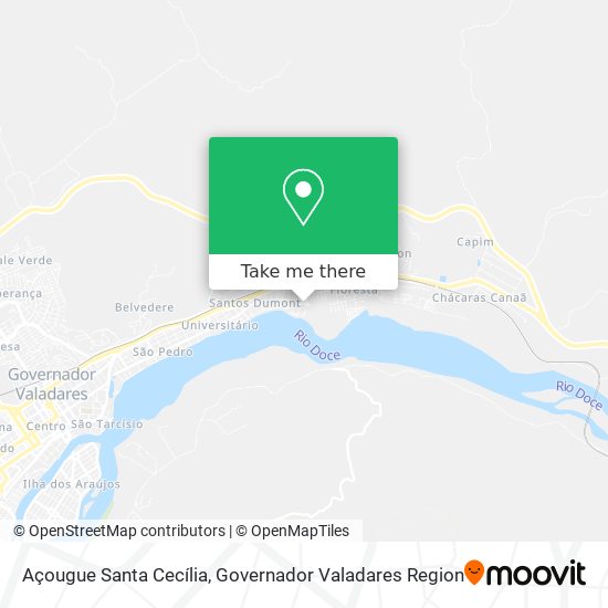 Açougue Santa Cecília map