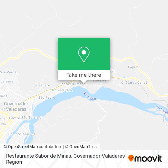Restaurante Sabor de Minas map