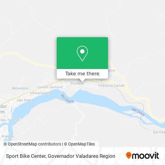 Sport Bike Center map