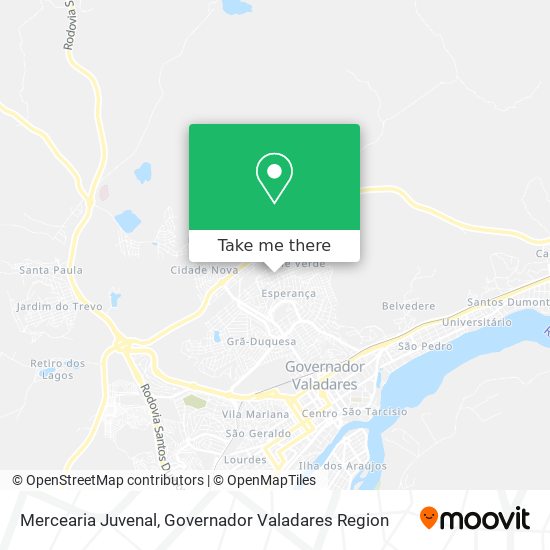 Mercearia Juvenal map