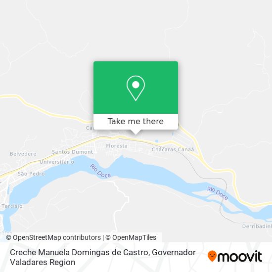 Creche Manuela Domingas de Castro map