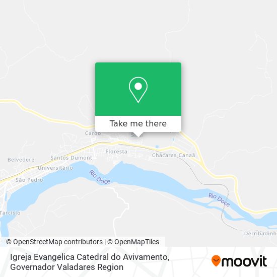 Igreja Evangelica Catedral do Avivamento map