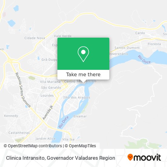 Clinica Intransito map
