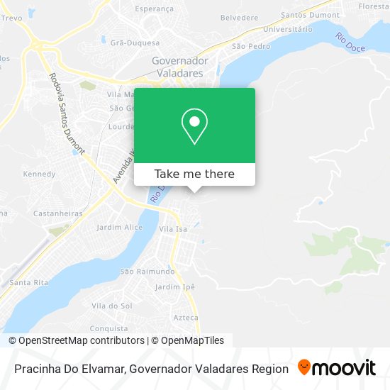 Pracinha Do Elvamar map