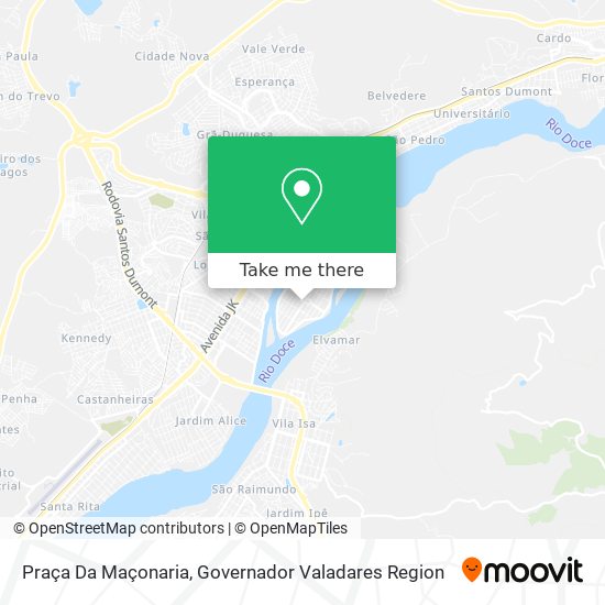 Praça Da Maçonaria map