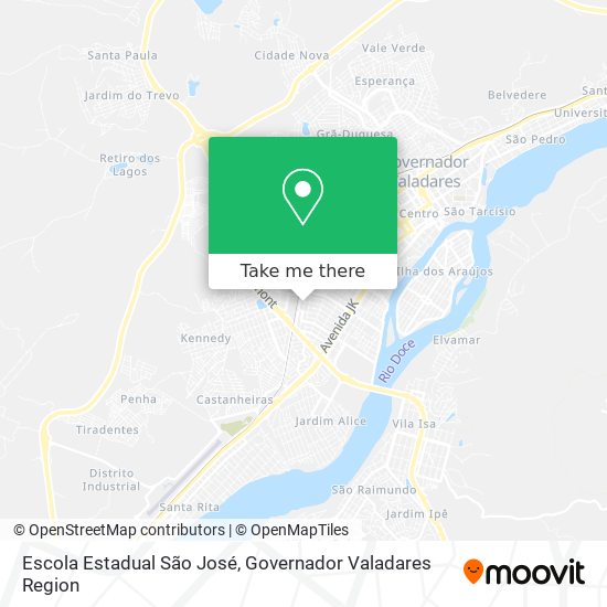 Escola Estadual São José map