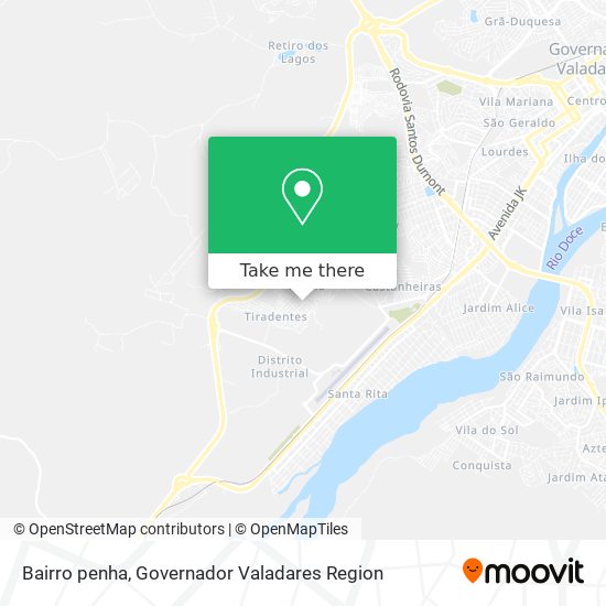 Bairro penha map