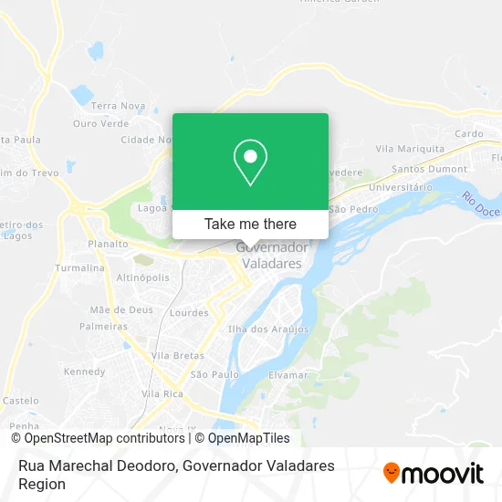 Rua Marechal Deodoro map
