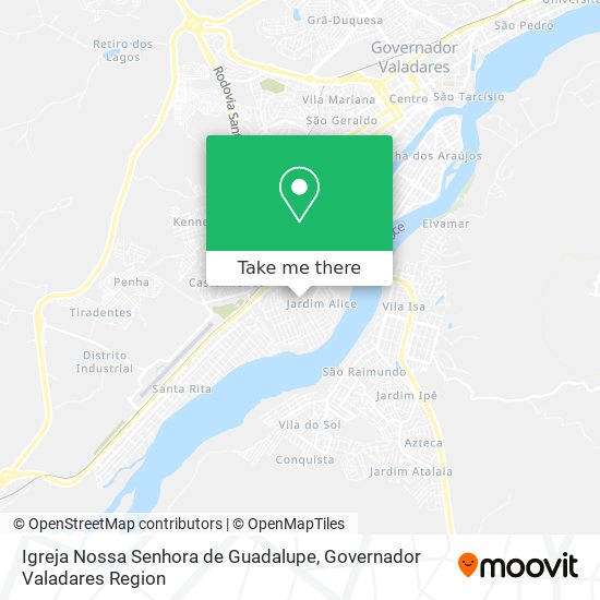 Igreja Nossa Senhora de Guadalupe map