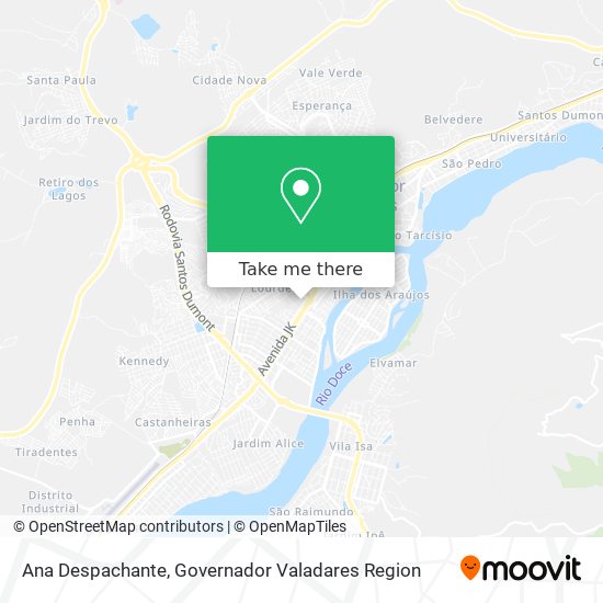 Ana Despachante map