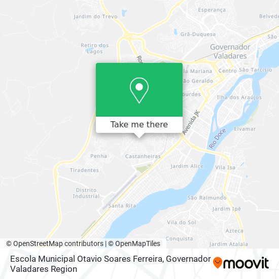 Escola Municipal Otavio Soares Ferreira map