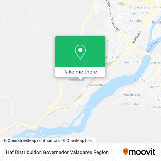 Haf Distribuidor map