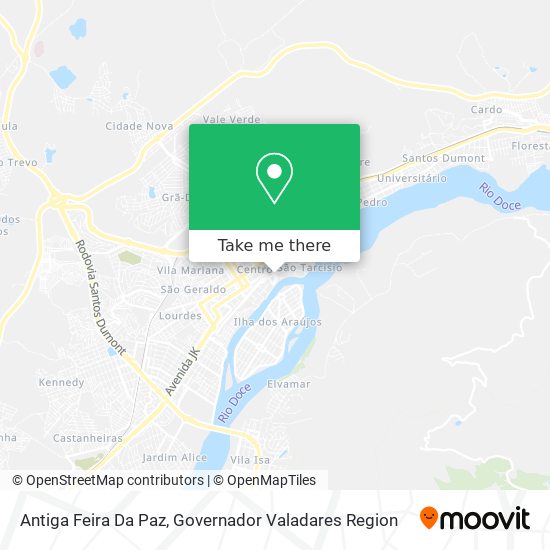 Antiga Feira Da Paz map