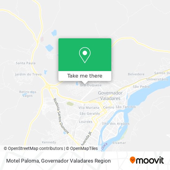 Motel Paloma map