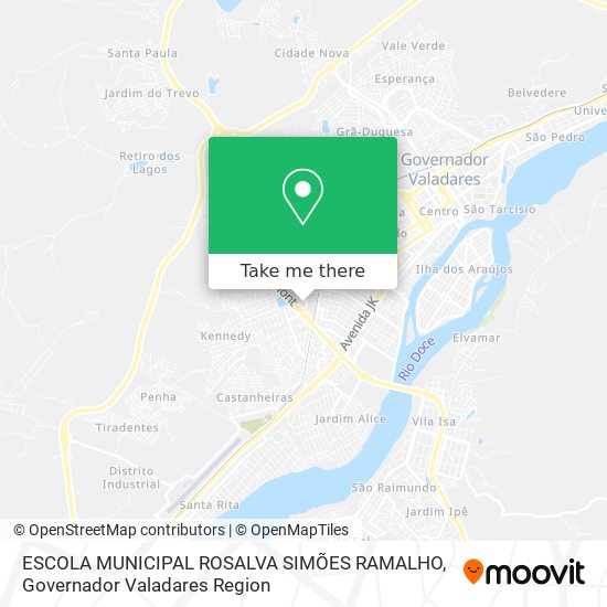 ESCOLA MUNICIPAL ROSALVA SIMÕES RAMALHO map