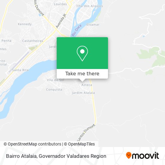 Bairro Atalaia map