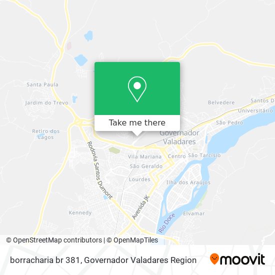borracharia br 381 map