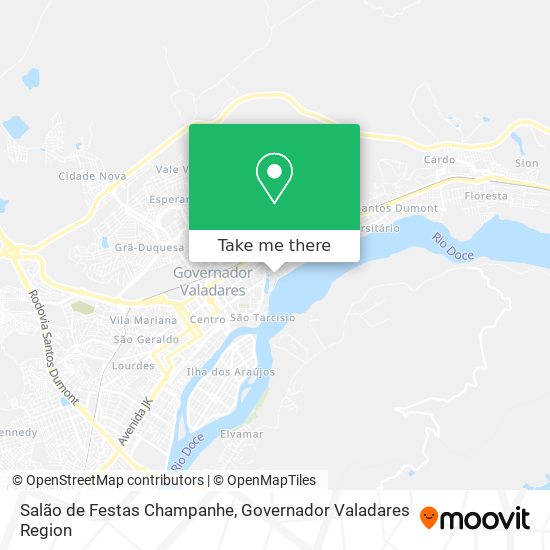 Salão de Festas Champanhe map