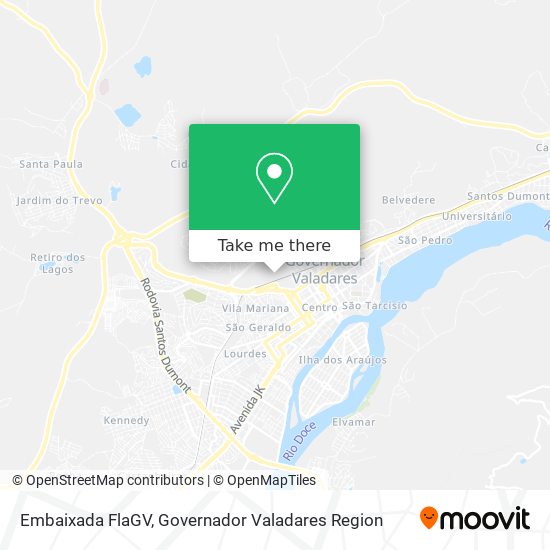 Embaixada FlaGV map