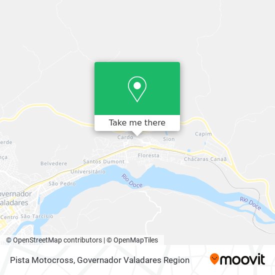 Pista Motocross map
