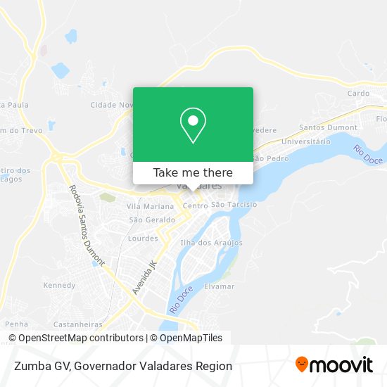 Zumba GV map