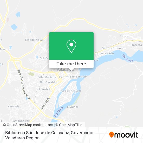 Biblioteca São José de Calasanz map