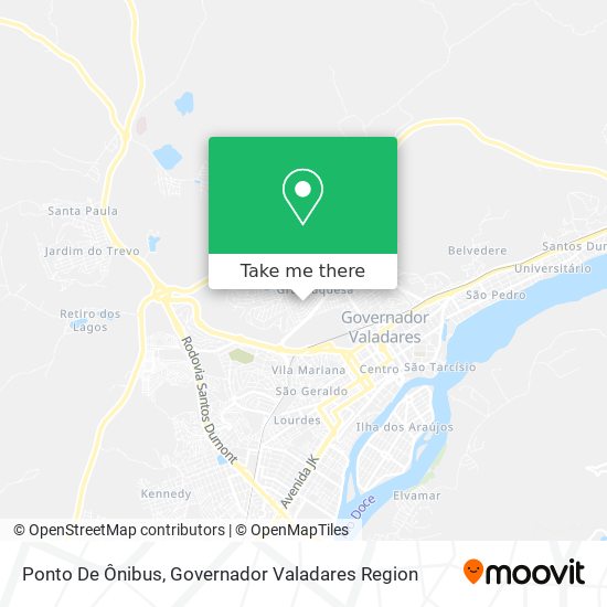 Mapa Ponto De Ônibus