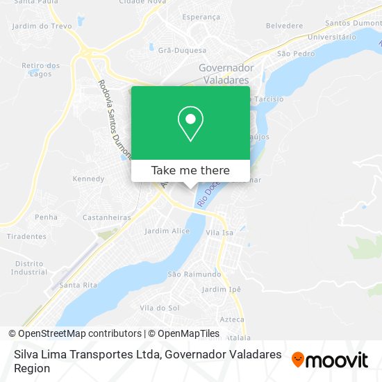 Silva Lima Transportes Ltda map