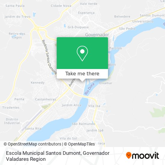 Escola Municipal Santos Dumont map