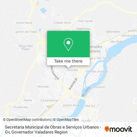 Secretaria Municipal de Obras e Serviços Urbanos - Gv map